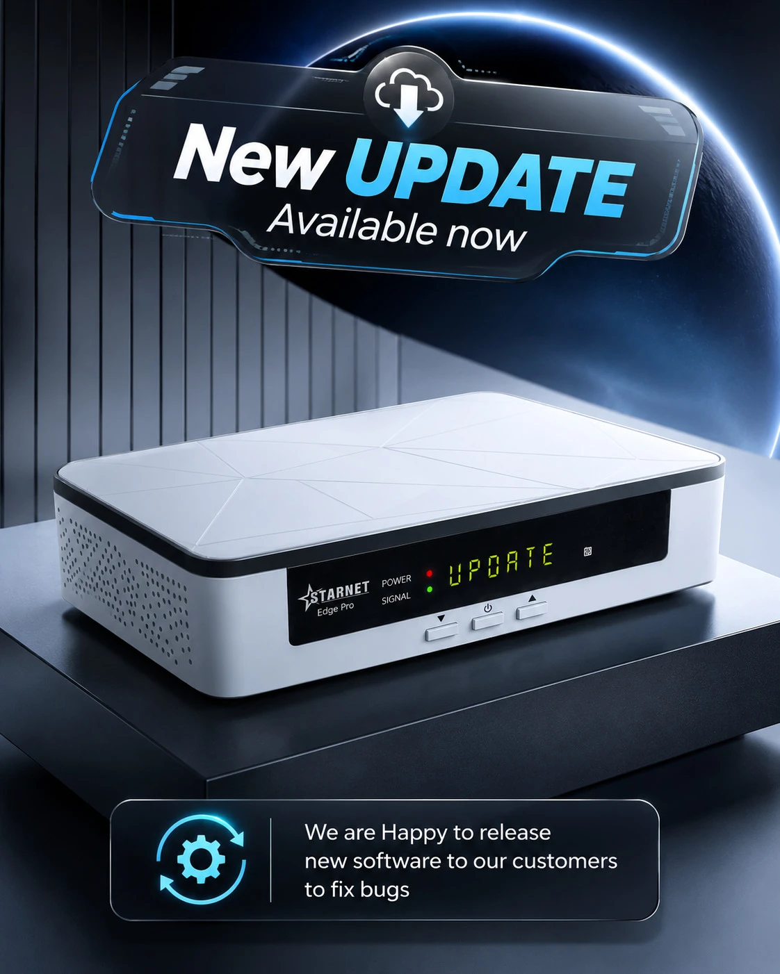 احدث سوفت وير لاجهزة ستار نت ايدج برو star net edge pro بتاريخ اليوم 21/9/2026